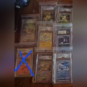 16 Graded Pokemon Card Collection